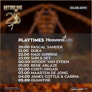 2019-08-02 - Woody van Eyden @ Nature One - The Twenty Fiv …