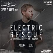 2019-09-07 - Electric Rescue @ We Play Techno, Sonotone 2. …