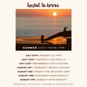 2019-07-31 - Pete Gooding @ Hostal La Torre, Ibiza