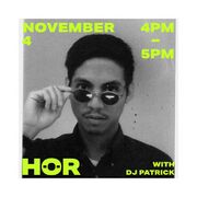 2019-11-04 - DJ Patrick @ HÖR, Berlin