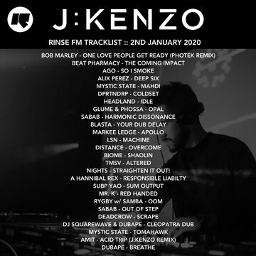 2020-01-02 - J Kenzo - Rinse FM, Tracklist-1.jpg