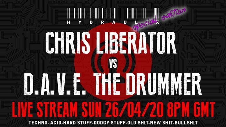 File:2020-04-26 - D.A.V.E. The Drummer, Chris Liberator @ Hydraulix Sunday Sessions.jpg