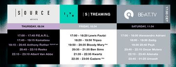 2020-04 - Source Artists Live Streaming timetable.jpg
