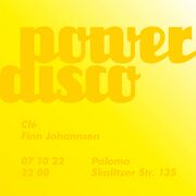 2022-10-07 - Clé, Finn Johannsen @ Power Disco, Paloma, Be …