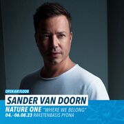 2023-08-05 - Sander van Doorn @ Nature One - Where We Belong