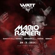 2024-03-29 - Mario Ranieri @ Watt Music Club, Pilsen, Czec …