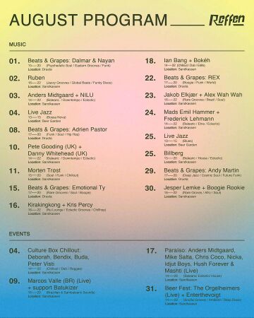 2024-08 - Reffen, Copenhagen, program.jpg
