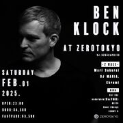 2025-02-01 - Ben Klock @ Zerotokyo, Tokyo