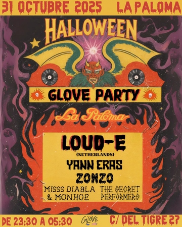 2025-10-31 - Glove Party Halloween Edition, La Paloma.webp