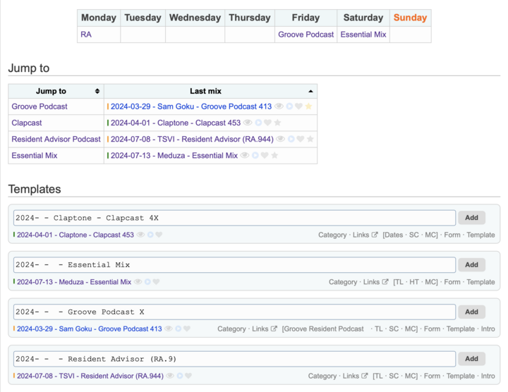 Add regular mixes (week).png