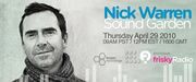 2010-04-29 - Nick Warren - Sound Garden 002, Frisky Radio